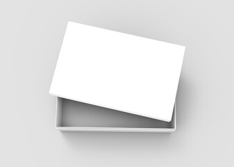 blank paper box