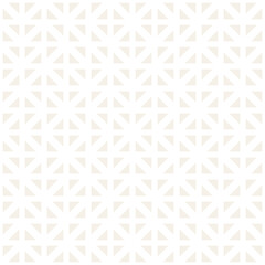Geometric Ethnic Lattice. Stylish Subtle Texture. Vector Abstract Seamless Pattern.