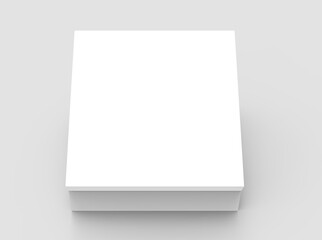 blank paper box