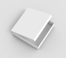 tilt blank paper box
