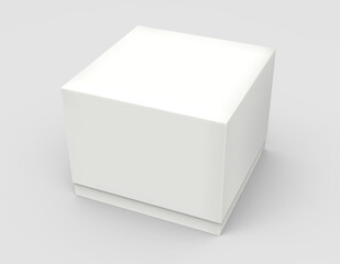 tilt blank paper box