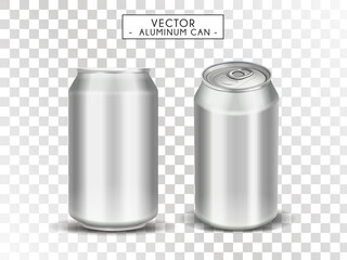 blank metal cans