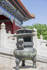 Bronze Incense burner in the Forbidden city.