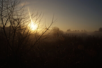 Fototapeta premium lever de soleil