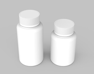 blank medicine bottles