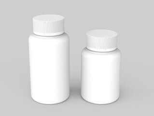 blank medicine bottles