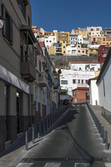 historic centrum of the seaside village