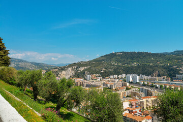 Fototapeta premium Wonderful panoramic view of Nice