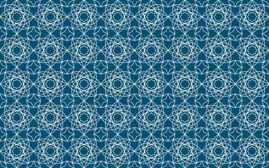 Vector illustration of islamic seamless pattern with arabian ornament