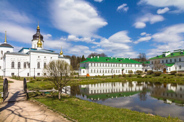 Fototapeta na wymiar The Spaso-Eleasarovsky Monastery, Pskov Region