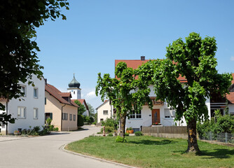 Straße in Haunstetten