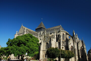 Fototapeta na wymiar Église Saint-Malo de Dinan, Bretagne, France