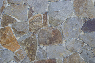 Background of stone wall texture surface