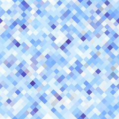 Seamless background. Geometric abstract diagonal pattern in low poly pixel art style.