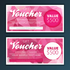 Gift voucher template