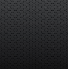 Futuristic Abstract background with grey hexagons