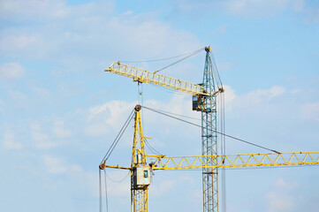Construction tower crane