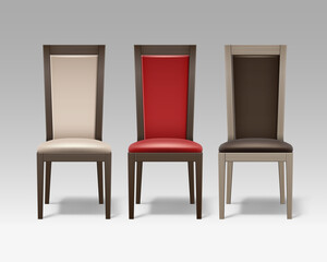 Set of room chairs