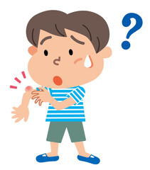 虫さされ　子供