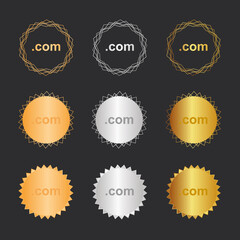 com Domain - Bronze, Silber, Gold Medaillen