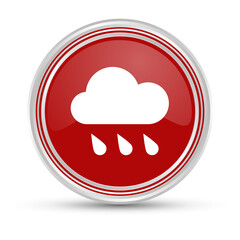 Roter Button - Regenwolke