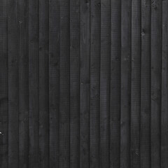 Obraz premium background of black stained vertical planks
