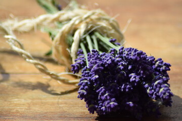 Fresh lavender bouquet 