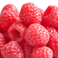 Raspberry pink background, isolated, close-up