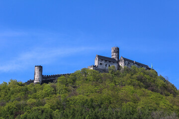 Castle Bezdes near Machas lake. Czech landscape