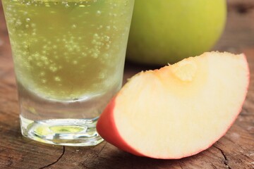 green apple juice soda
