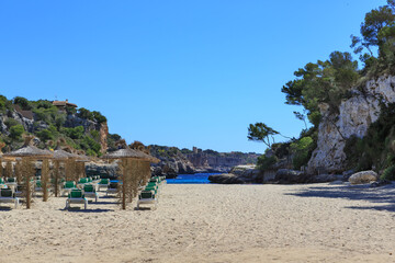 The coast of Mallorca