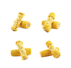 Composition of two corncobs