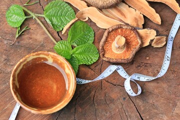 Ganoderma lucidum hot tea