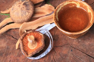 Ganoderma lucidum hot tea