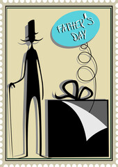 father's day. vector illustration