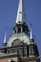 Fototapeta na wymiar German Church, Old Town; Gamla Stan; Stockholm