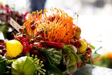 Beautiful set of flower buds