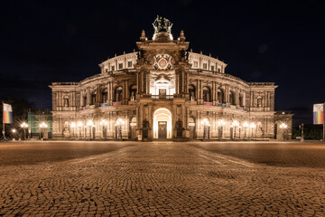 Fototapeta premium Semperoper Dresden 28.5.17