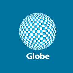 vector logo globe