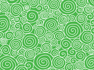 Green Swirls