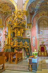 In St Andrew's Church of Lvov