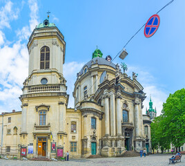The Museum square in Lvov