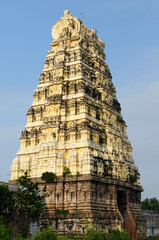 India, Ekambareswarar Temple in Kanchipuram. Siva temple built in 1509 yars. Tamil Nadu