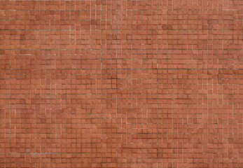 Small red tiles texture