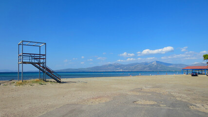 Photo from Agia Marina bay on a sunny summer morning, Marathonas, Attica, Greece