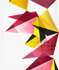 3d triangles geometric vector