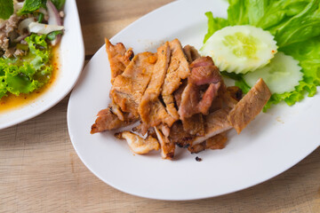 Grill pork