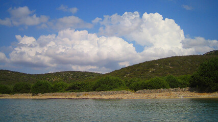 Photo of iconic Gulf of Petalion with clear water beaches, Evoia island, Greece