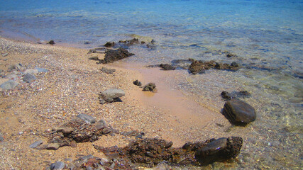 Photo of iconic Gulf of Petalion with clear water beaches, Evoia island, Greece