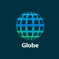 vector logo globe